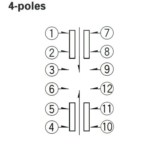 [20pcs] SPEA12234B Push Pull Switch DIL14TH