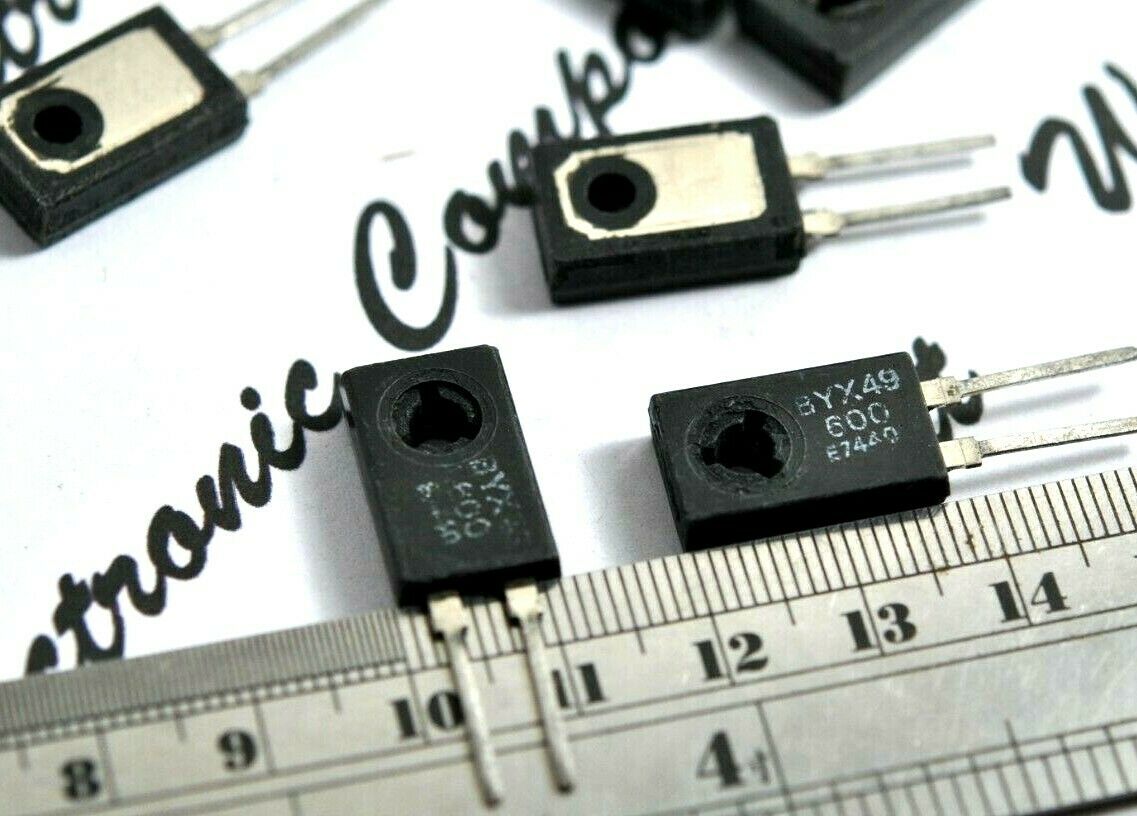 1pcs - BYX49-600 Gleichrichter-Diode / Rectifier - NOS