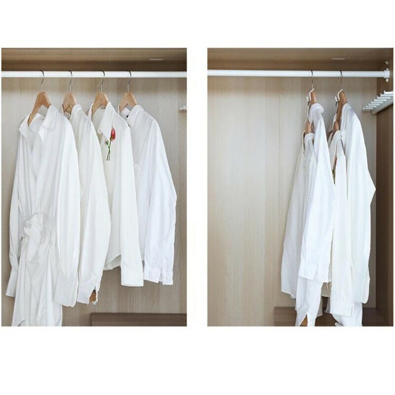 Multi-function Wardrobe Space-saving Stack Hanger Hook Coat Hook Plastic CloFCA