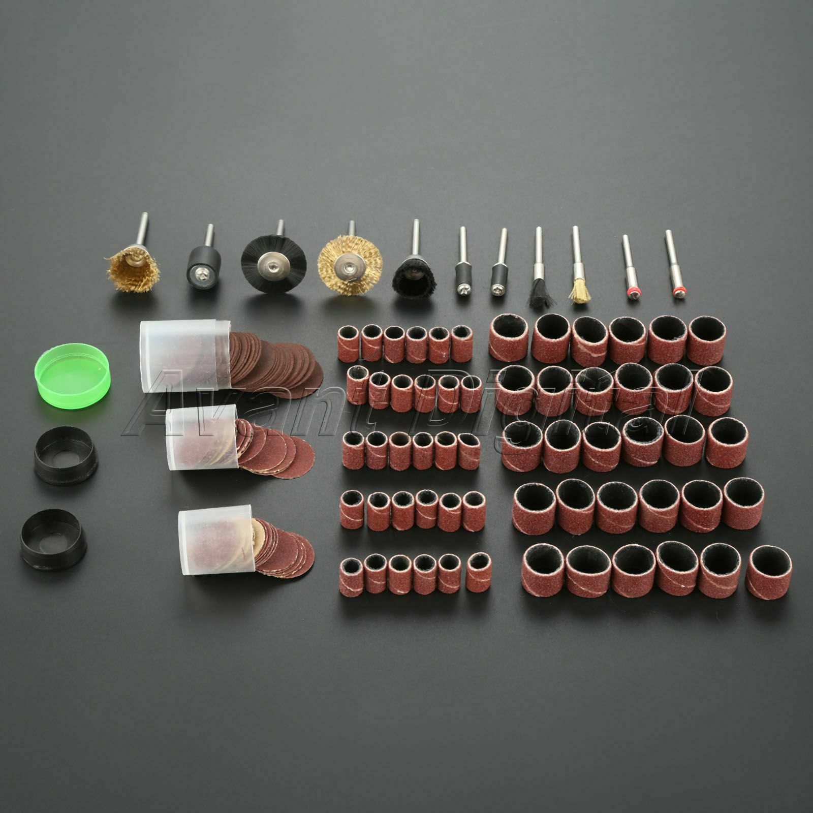 Sanding Polishing Cleaner Rotary Tools Sets Kit DIY for Metal Rust Set 147Pcs