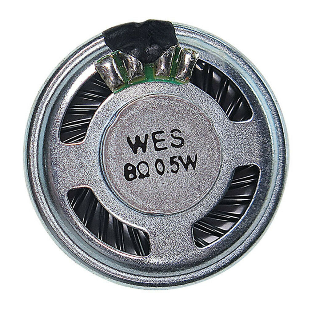 Black Round Internal Magnetic Speaker 30mm Loudspeaker Replacement Parts