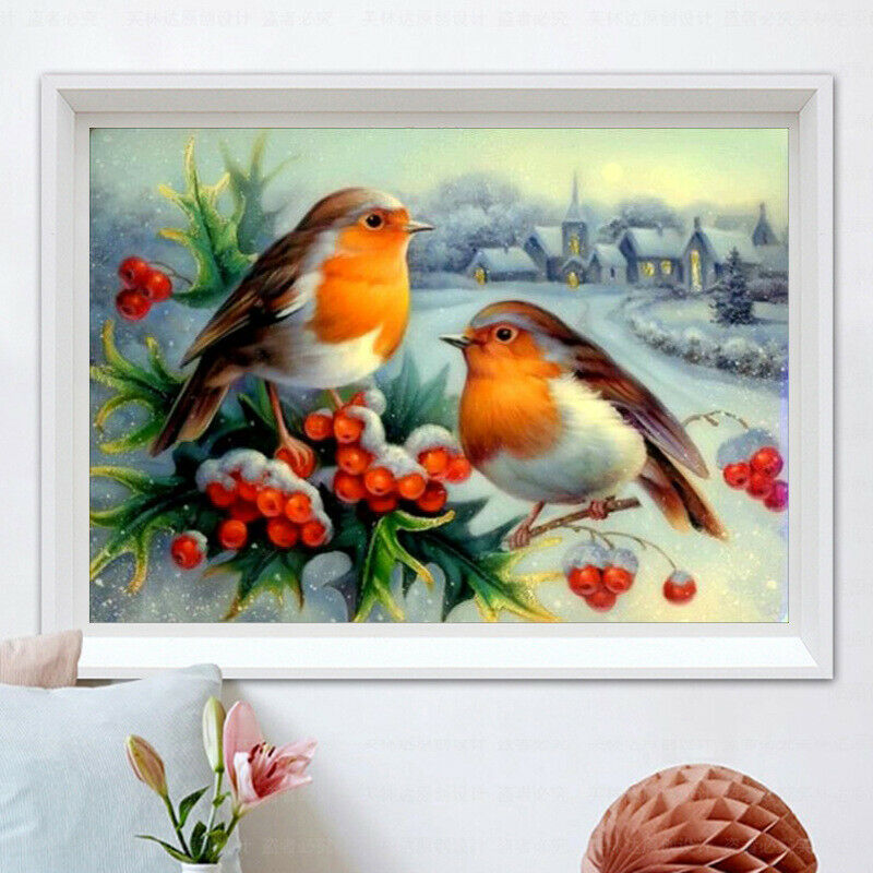5D Diamond Painting Animal Birds Diamond Embroidery Full Drill Home Decro DIY