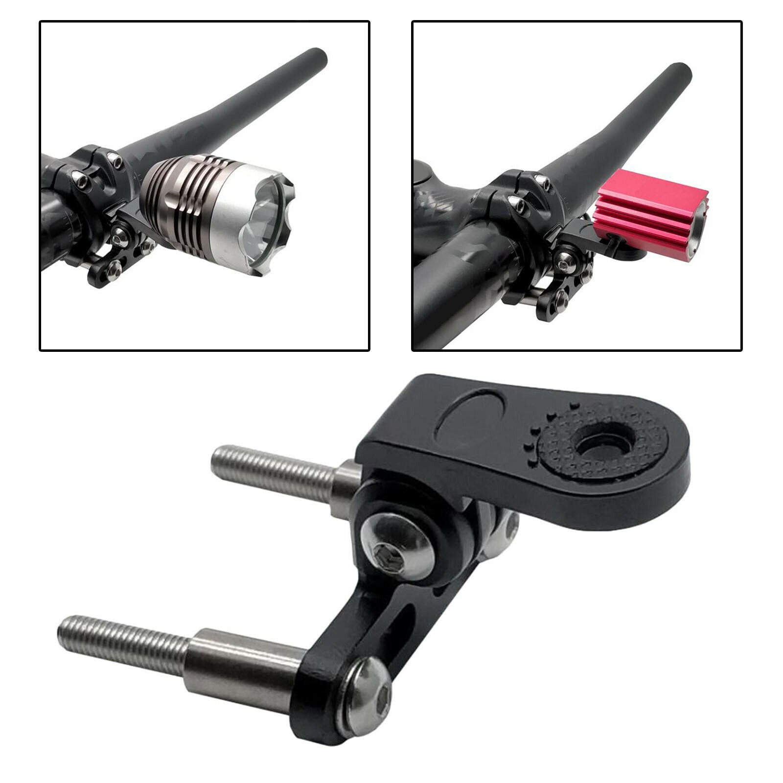 Bike Light Bracket Fixing Rack Front Fork Universal Holder Base Accessory
