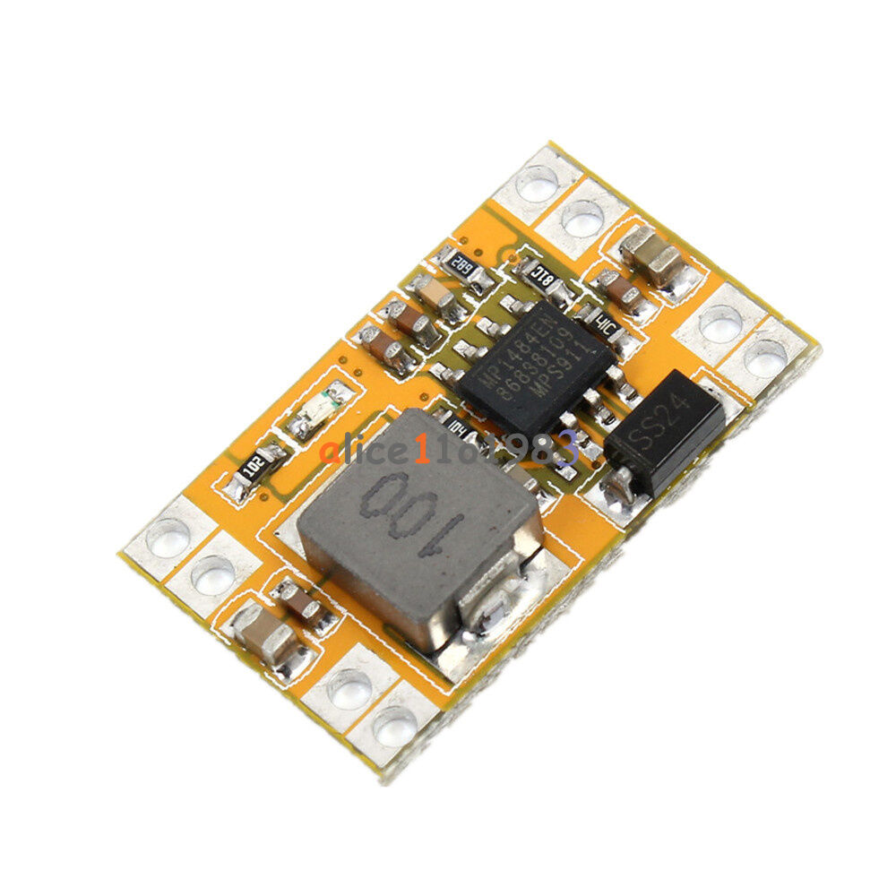 9V/12V/19V To 3.3V DC-DC USB Step Down Buck Power Supply Module 3A For Car