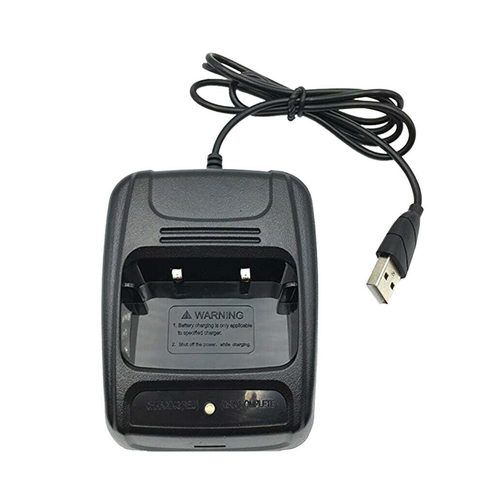 Desktop USB Charger Adapter for   BF 888S 777S 666s Walkie-Talkie