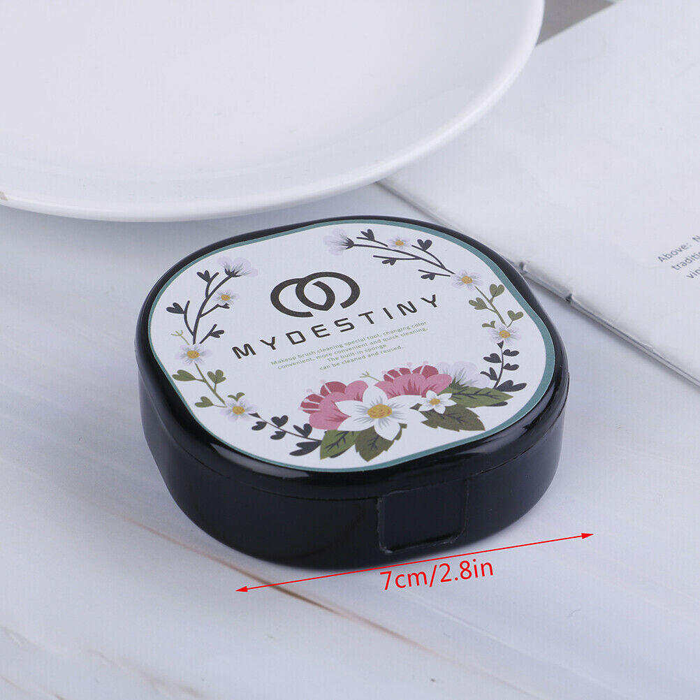 Black Makeup Brush Clean Eye Shadow Sponge Cleaner Make Up Brushes Tool B.l8