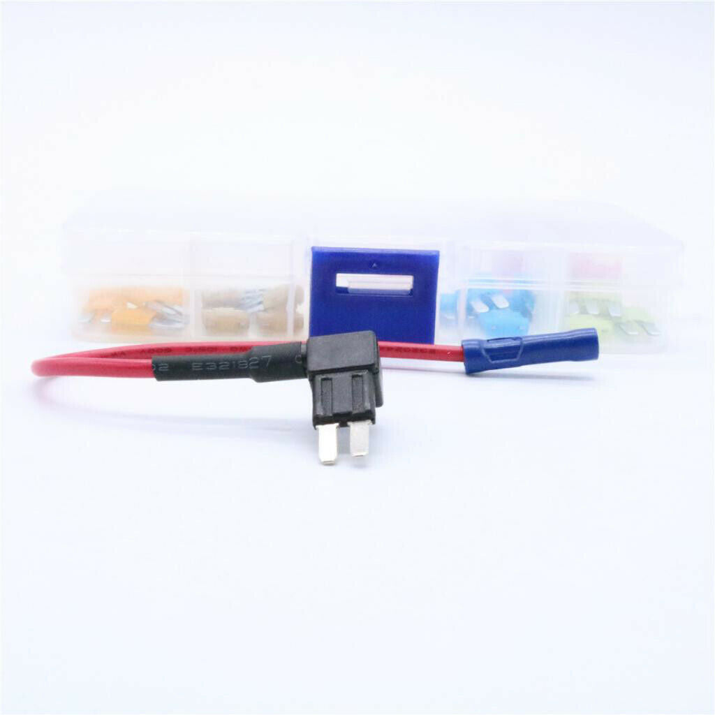25x Micro2 Fuse Blade 5A 7.5A 10A 15A 20A and ADD A Circuit TAP Fuse Holder