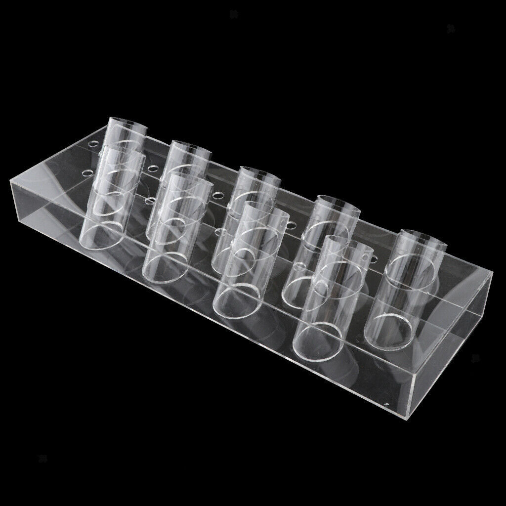 Makeup Pen Holder Brush Storage Organizer Eyebrow Pencil Display Stand Shelf