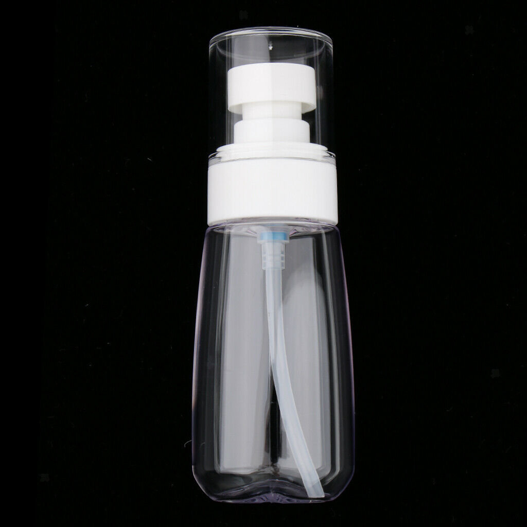 Plastic Refillable Empty Pump Bottles for Lotion Shampoo Travel Containers 60 ml