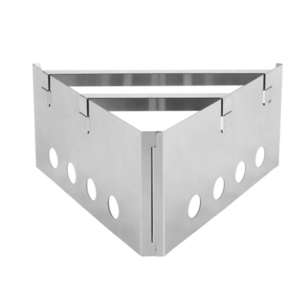 Outdoor Camping New Stainless Steel Wood Cooking Stove Rack Bracket Support