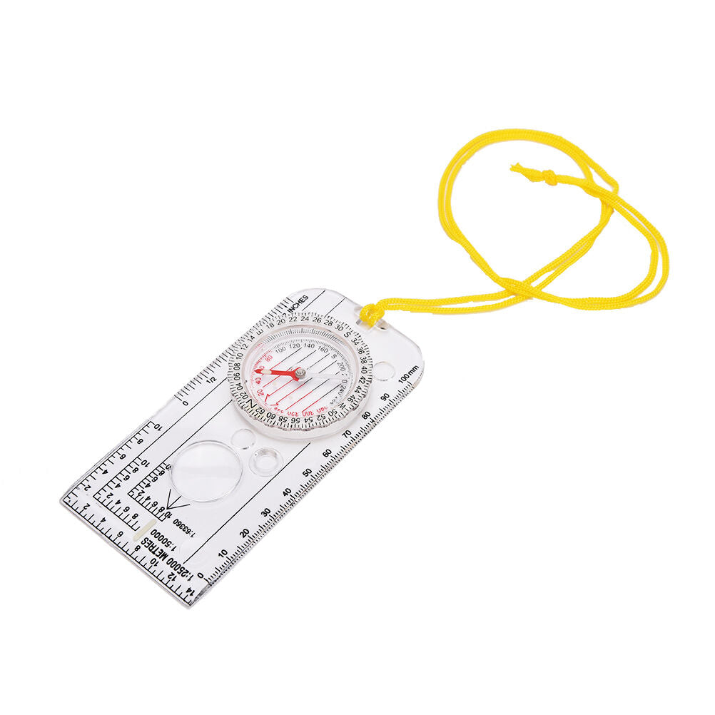 Magnifying Compass  Scout Hiking Camping Boating Map Reading Orienteerin..l8