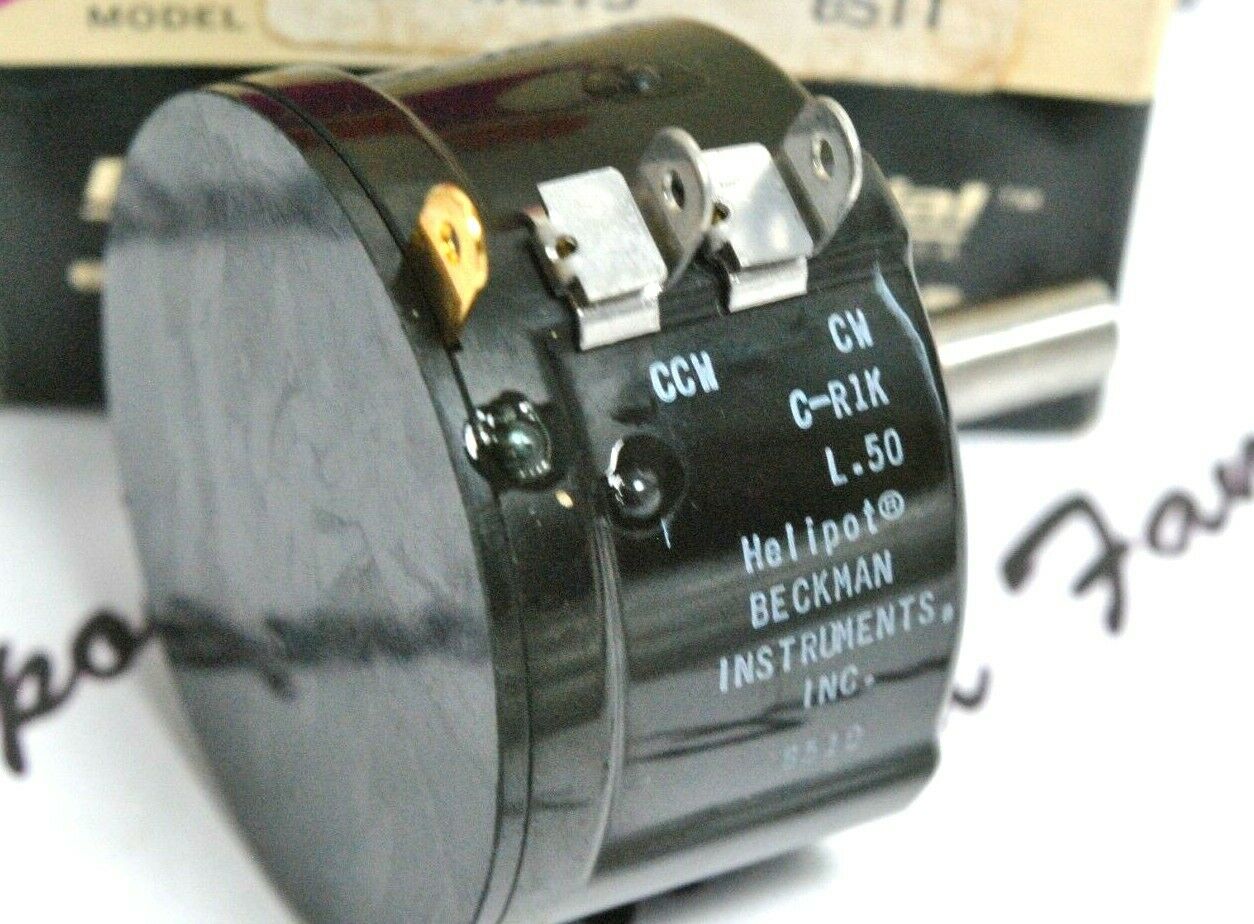 1pcs - Beckman Helipot C-R1K L.50 CR-1KL.5 1K Potentiometer