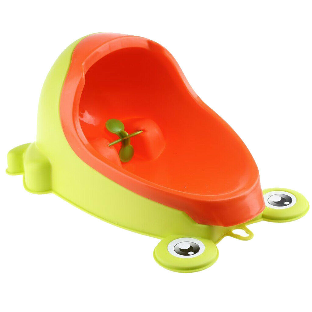 2 Colors Toddler Boy Kid Toilet Frog Potty Urinal Stand Up Pee Training