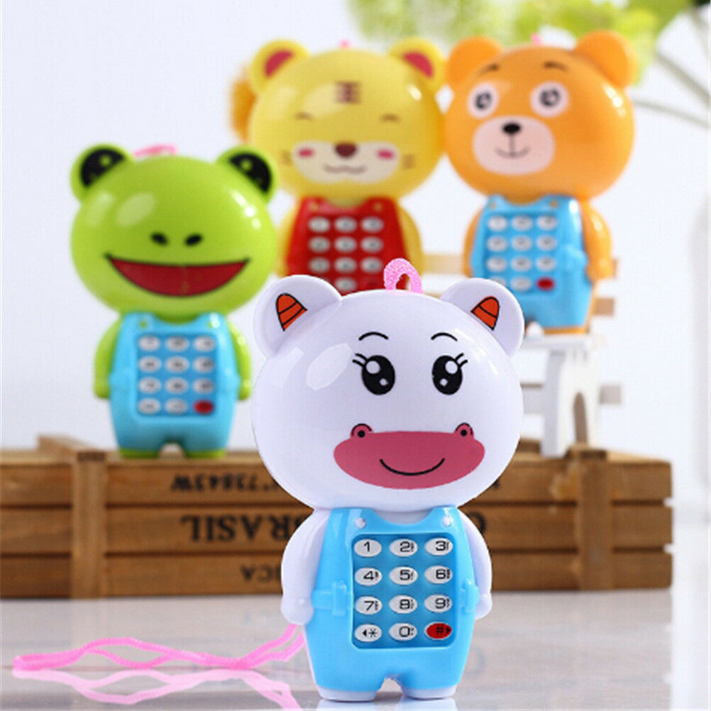 Creative Cartoon Music Phone Baby Toys Mobile Educational Learn Electric .l8