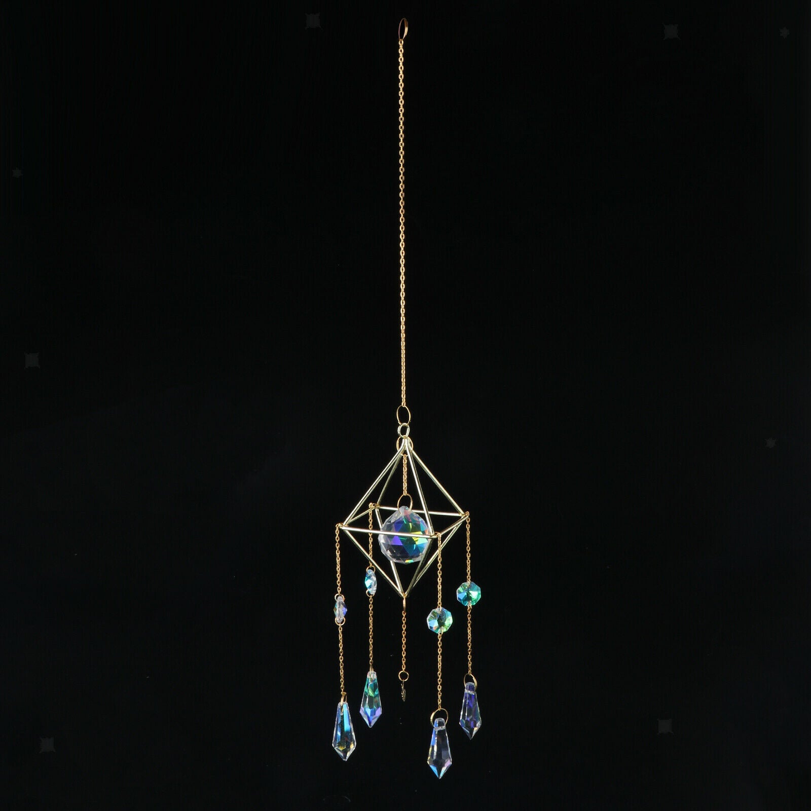 Clear Crystal Suncatcher Prisms   Garden Window Decor Ornaments