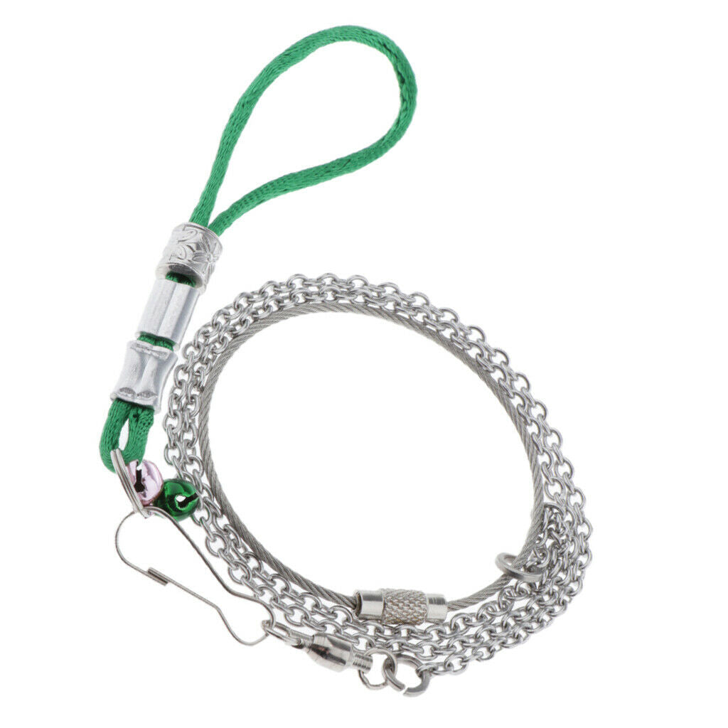 2set Anti Bite Rope Parrot Foot Chain for Cockatiel Cockatoo Thrush A,Modern