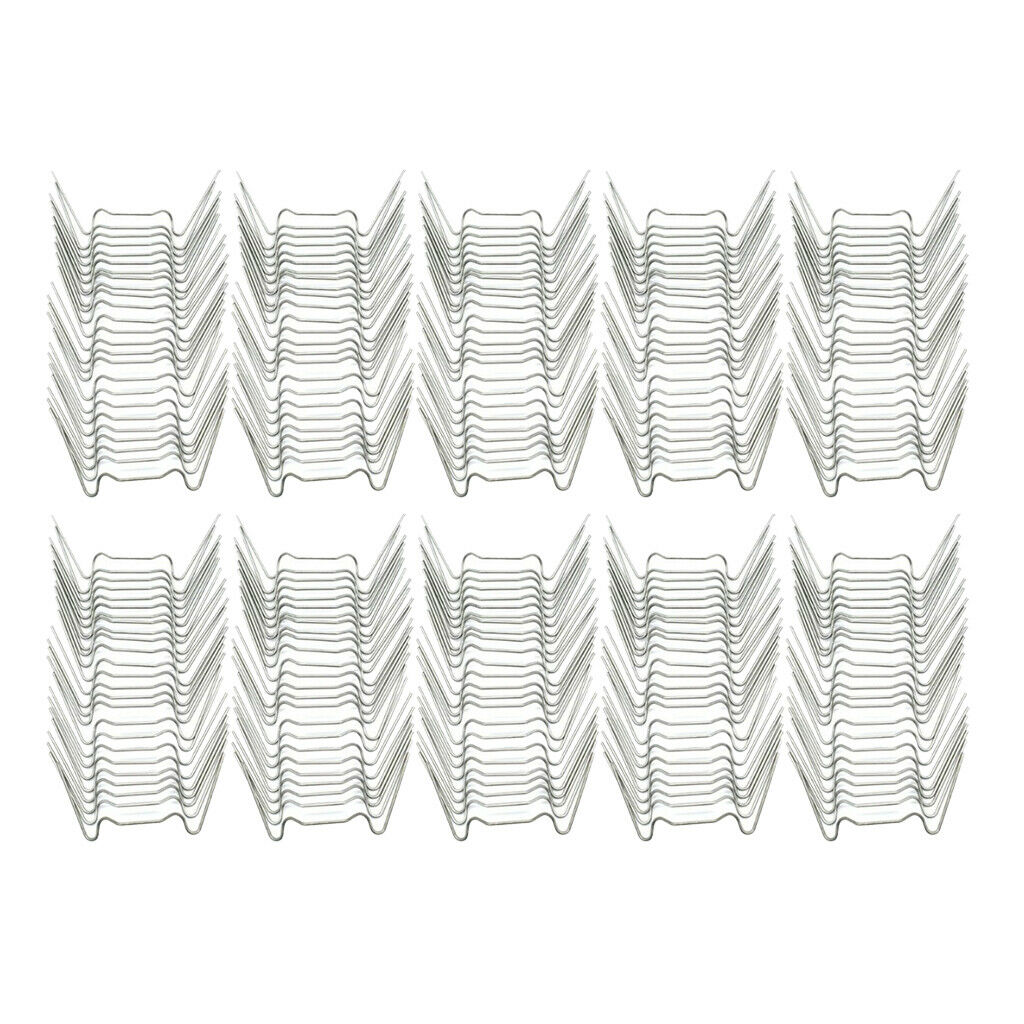 250pc W Wire Glazing Clips Stainless Use Fttings Replacement Garden Fittings