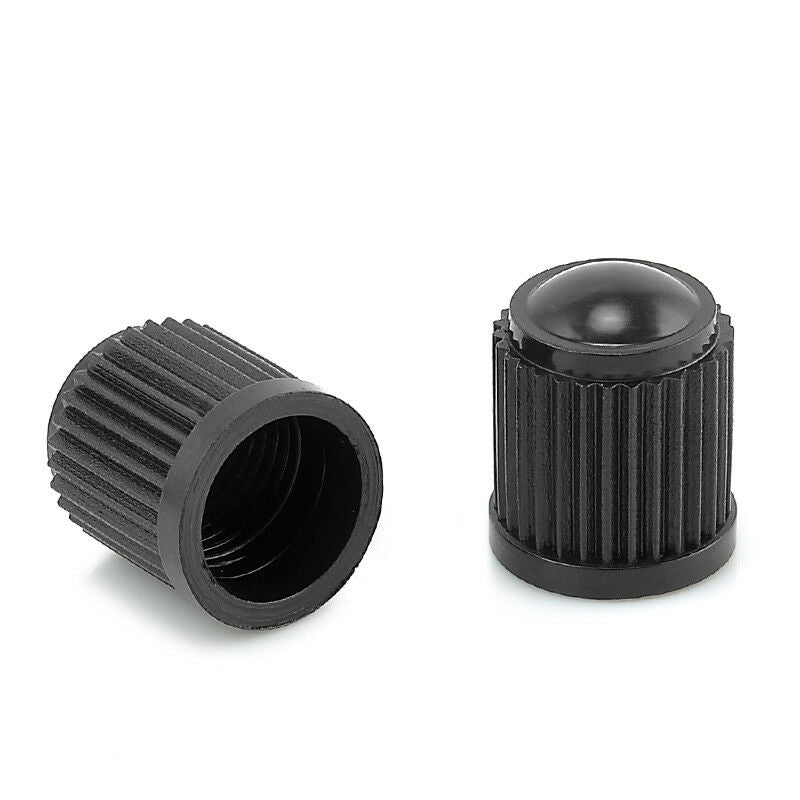 100pcs Plastic Black  Auto Car Bike Motorcycle Truck wheel Tire Valve Stem Caps