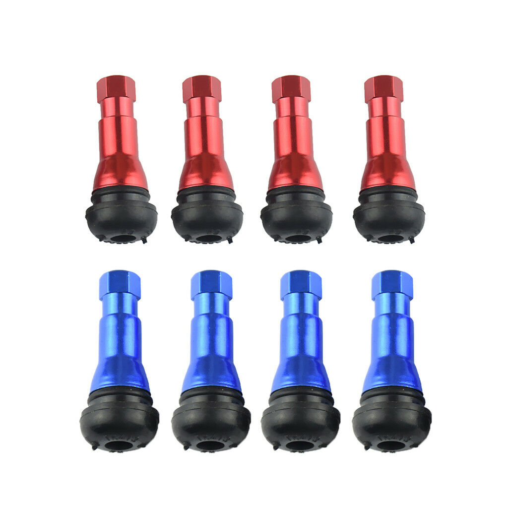 8 Pieces TR413 Car Trailer Truck Tire Valve Stems Set Wheel Accessories