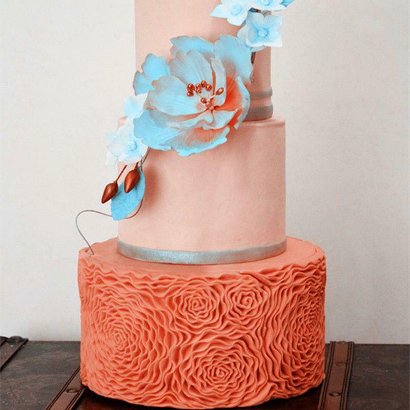 Silica Gel Mould For Rose Pour Sugar Baking Cake mould Chocolate Decoration Tool