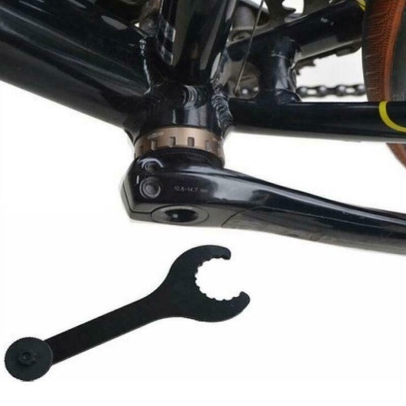 Black Multipurpose Bicycle Crankset Crank Repair Kit Set Bottom Bracket Install