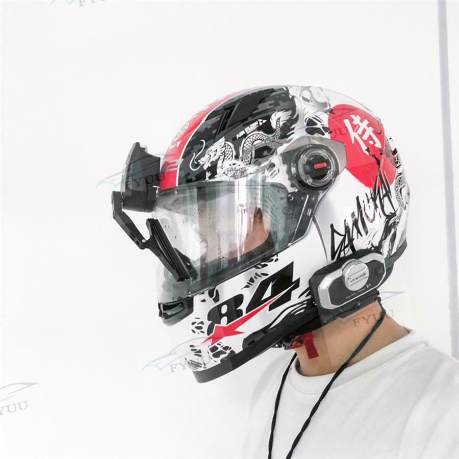 motorcycle helmet electric wiper Motor helmet windshield wiper with most visor