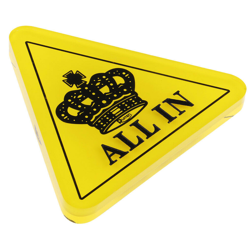 High Quality Acrylic All-in Chip, Poker Dealer Button Suit for Roulette,