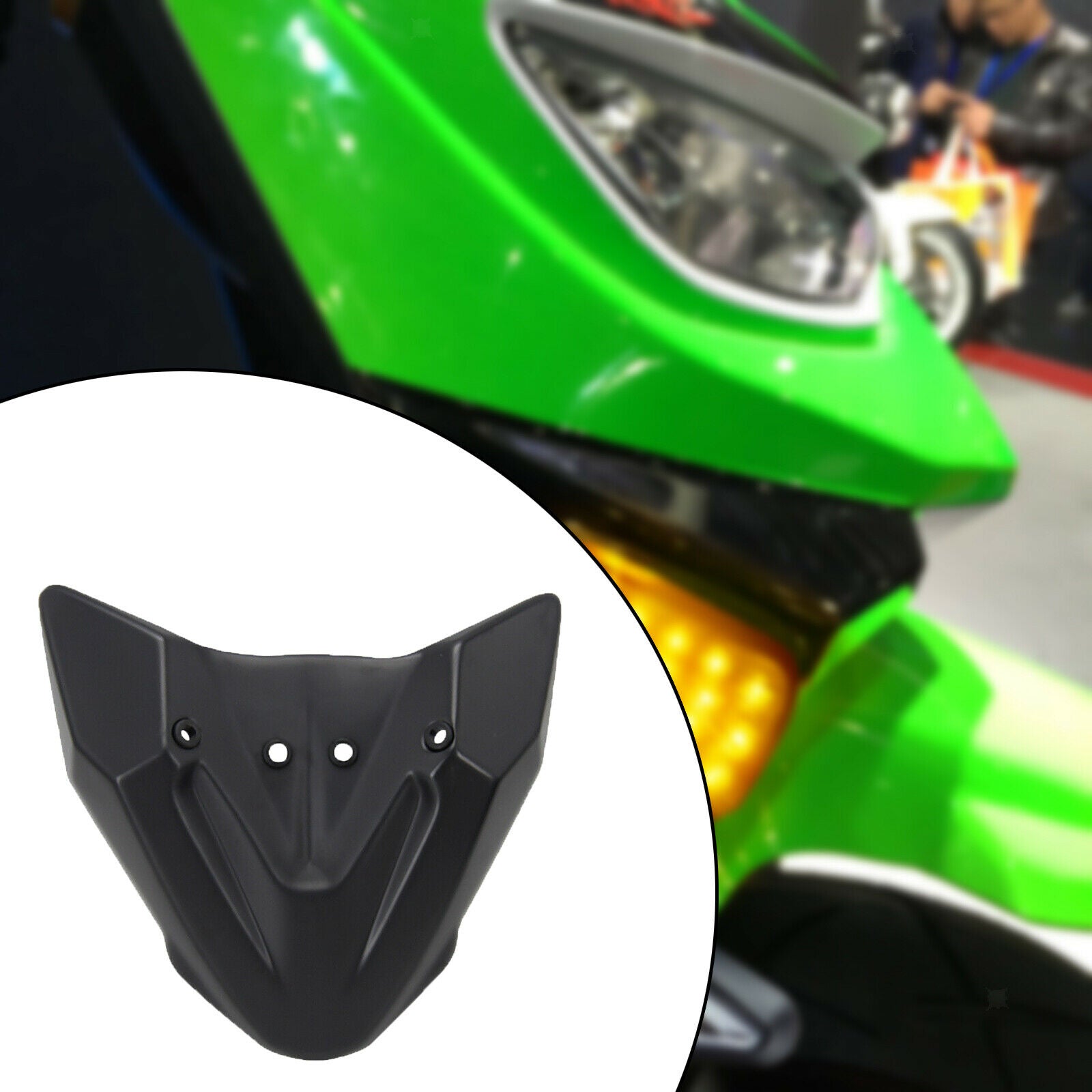 Motorcycle Front Wheel Fender Guard Extension Cowl for Kawasaki   1000
