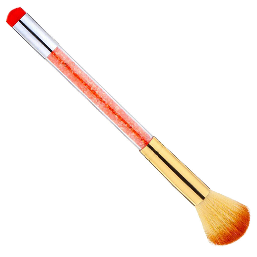 Hair Cutting Brush Neck Duster Barbers Hairdressing Dust Clean Tool Red