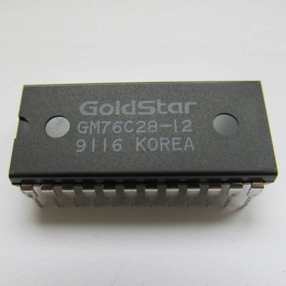 1PCS  IC GOLDSTAR(GS)/LGS DIP-24 GM76C28-12 GM76C2812 GM76C28