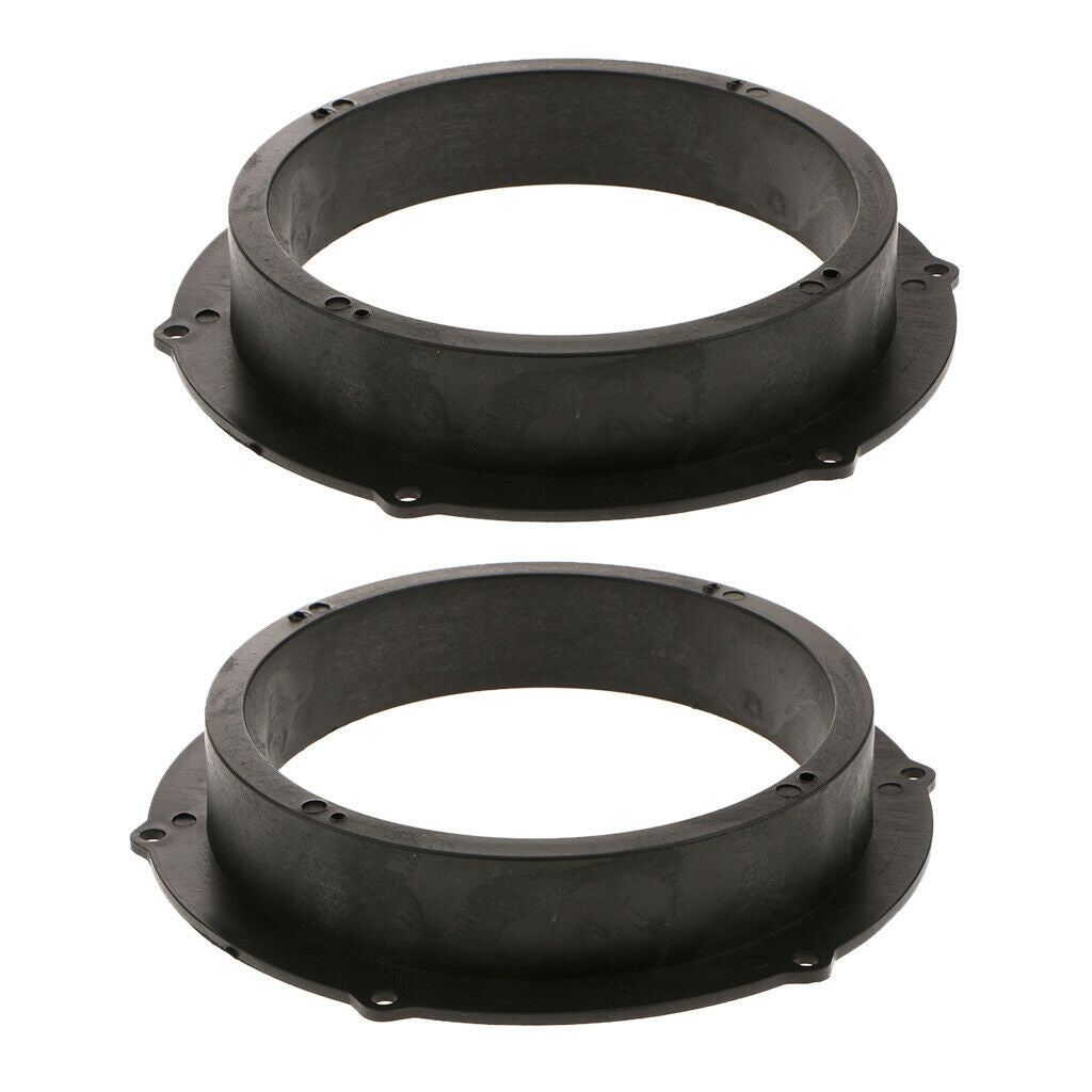2 lot 8 to 6.5 inch Audio Speaker Spacers Adaptor Replacement for Volkswagen
