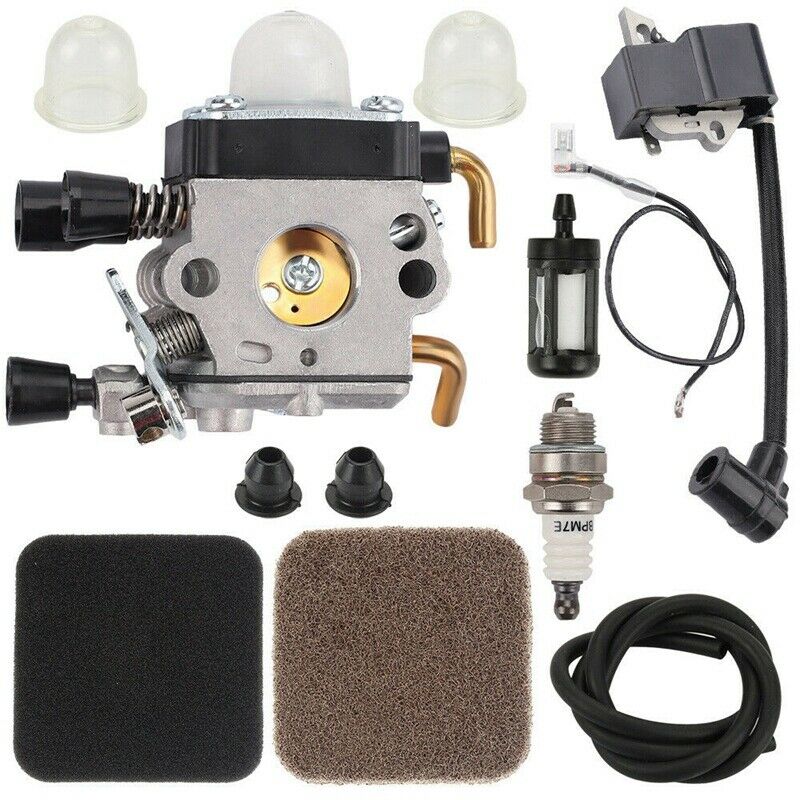 Ignition Coil Carburetor Kit for STIHL Fs80R Fs85 Fs80 Hs80 Ht75 Hs75 Hs85 KX2E7