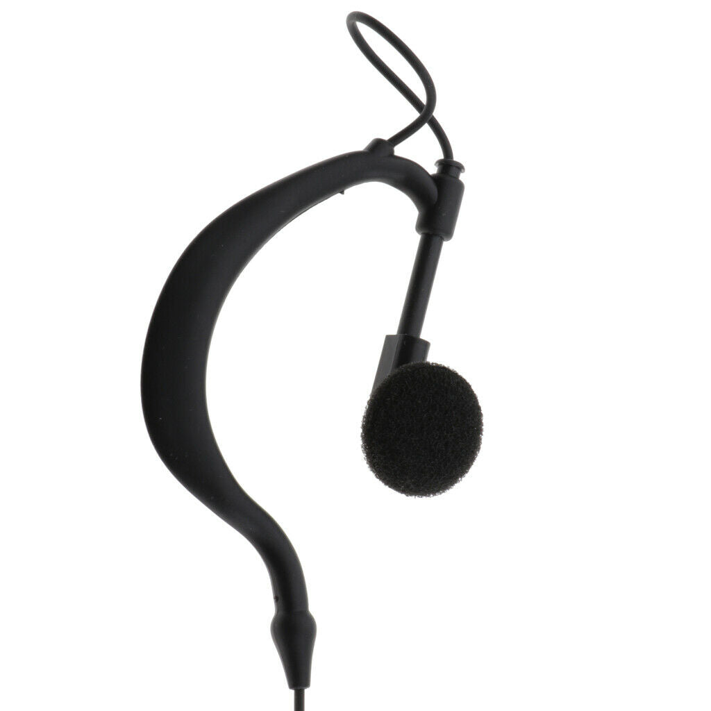 2PC 2 PIN Earpiece Ear Hook Interphone Earphone for BAOFENG UV5R+ BF-888S