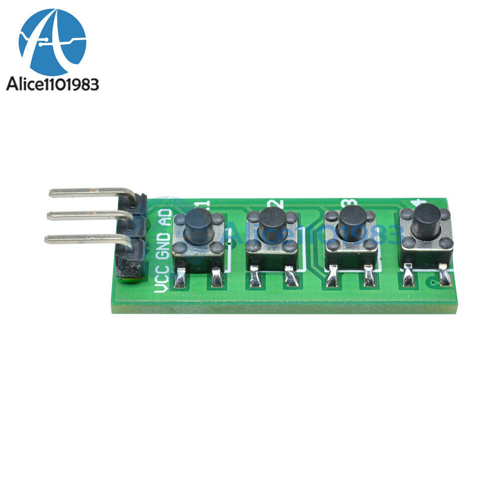 4 Button Key KC11B04 Keypad Module Switch Keyboard For Arduino Uno Mega2560 DIY