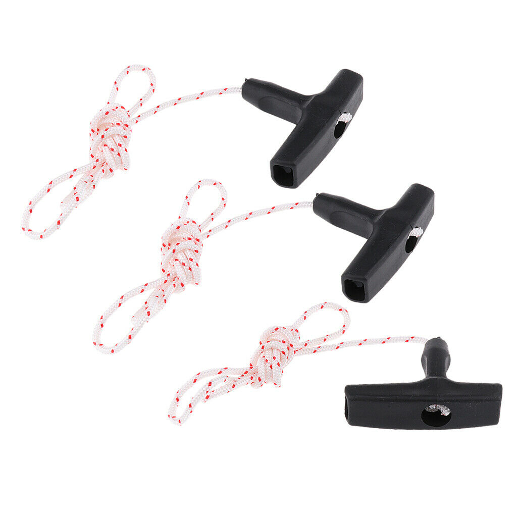 3 x Pull Start Handle with Rope Cord for Stihl 038 039 041 Chainsaw 1m