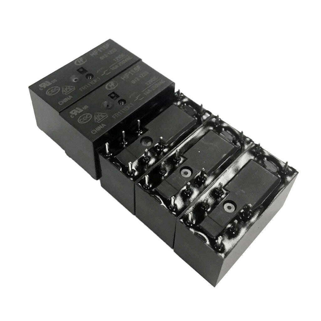5 Pieces HF115F 012-1ZS3 DC12V 16A Power Relay 8Pin Coil Voltage Power Relay