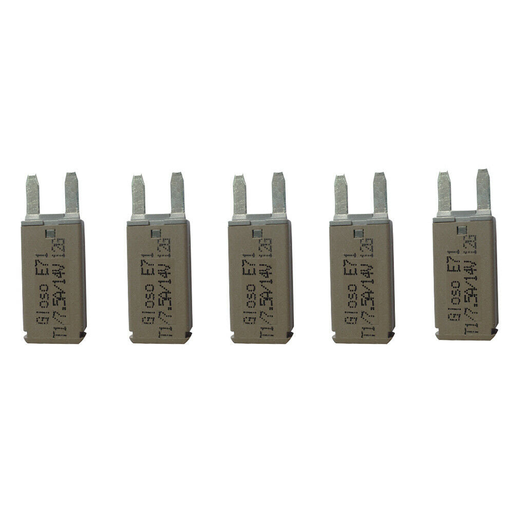 7x Car Mini ATM Circuit Breaker Blade Fuses 5A/7.5A/10A/15A/20A/25A/30A