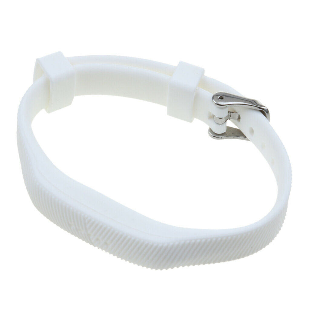 Replacement Wrist Band Strap Clasp for  Flex 2 Activity Tracker White