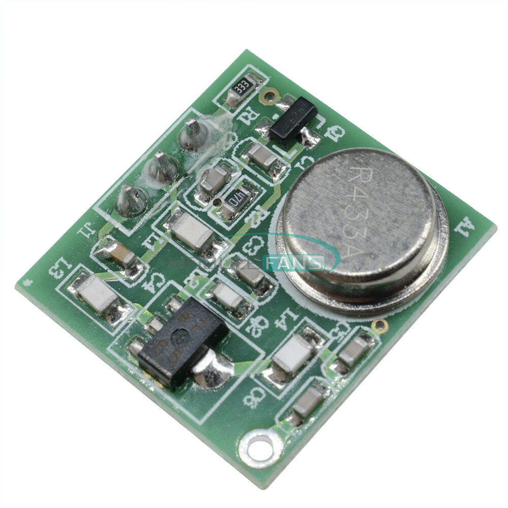 Practical DC 9V-12V Wireless FM Transmitter ZF-4 433.92MHz #P Board Module