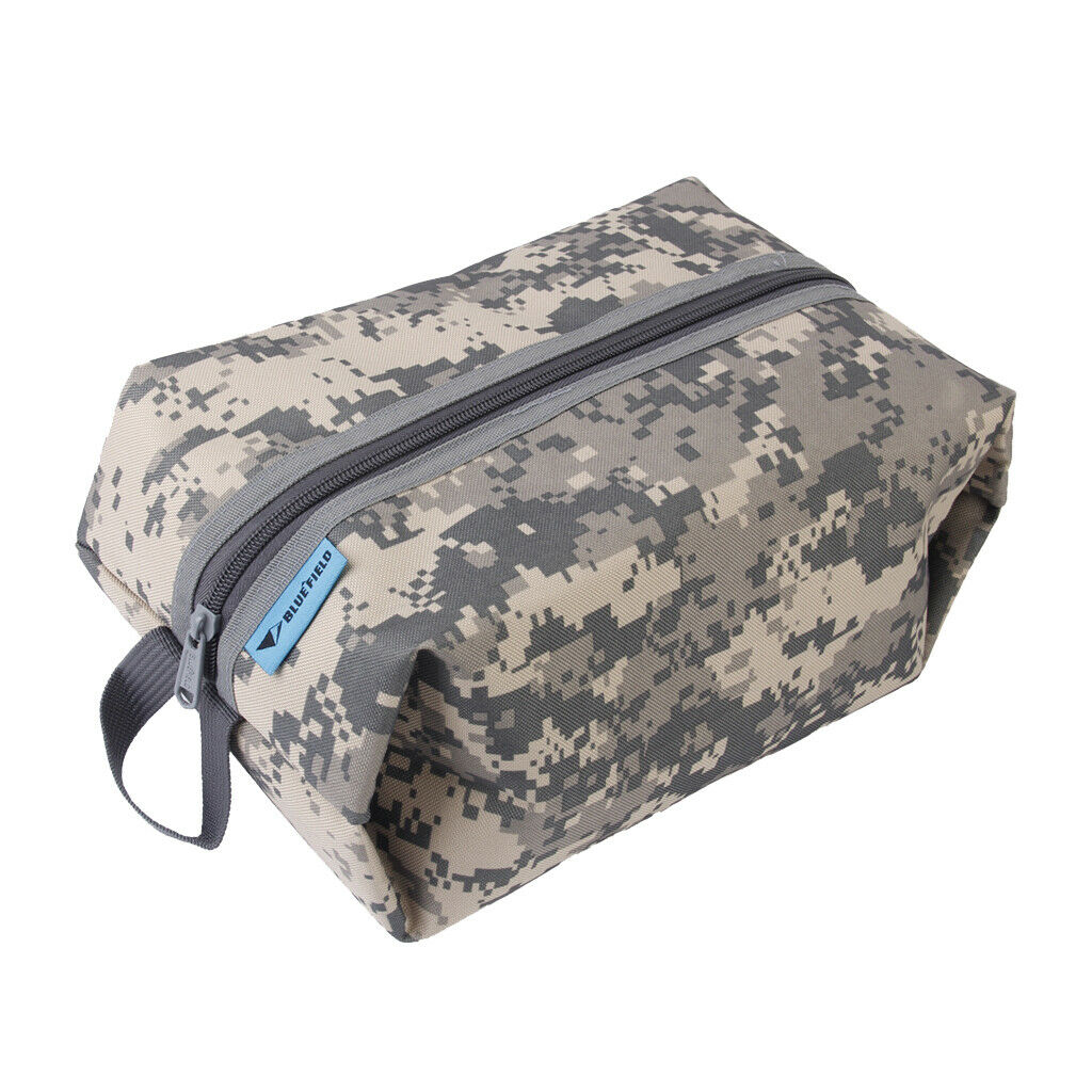 6L Lightweight Shave Toiletries Travel Bag Waterproof Pouch for Camping Hiking -