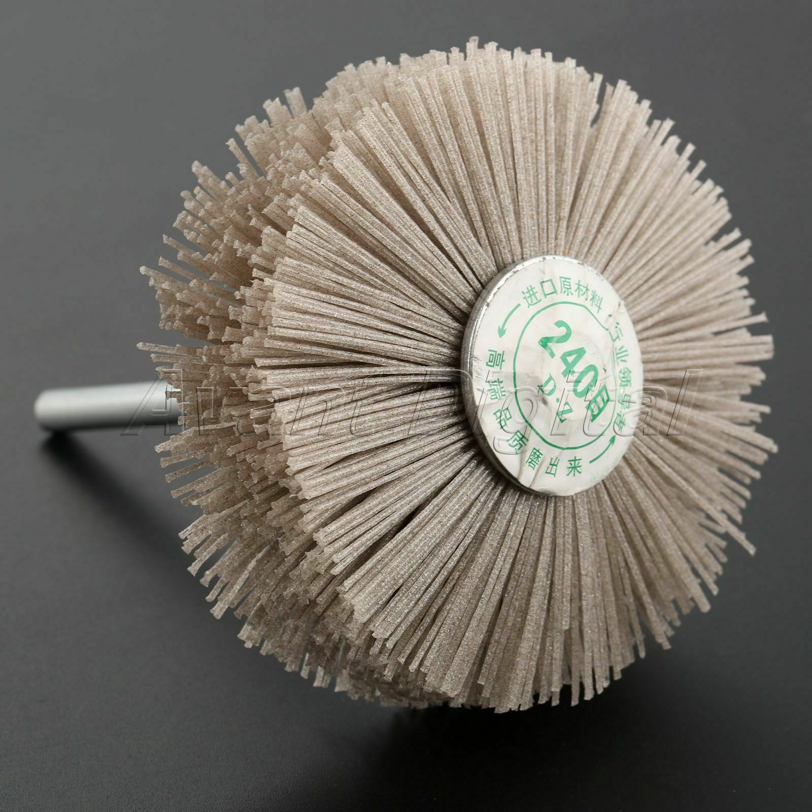 Grinding Wood Metal Stone Jewelry Polishing Wheel Brush Rotary Tool 80-240# Grit