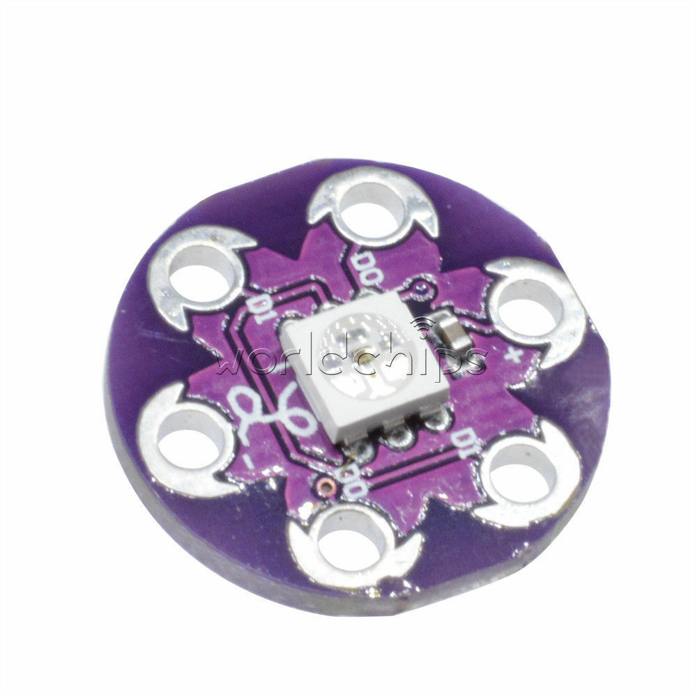 5PCS LilyPad Pixel Board WS2812 5050 Lamp Panel LED Module for Arduino US