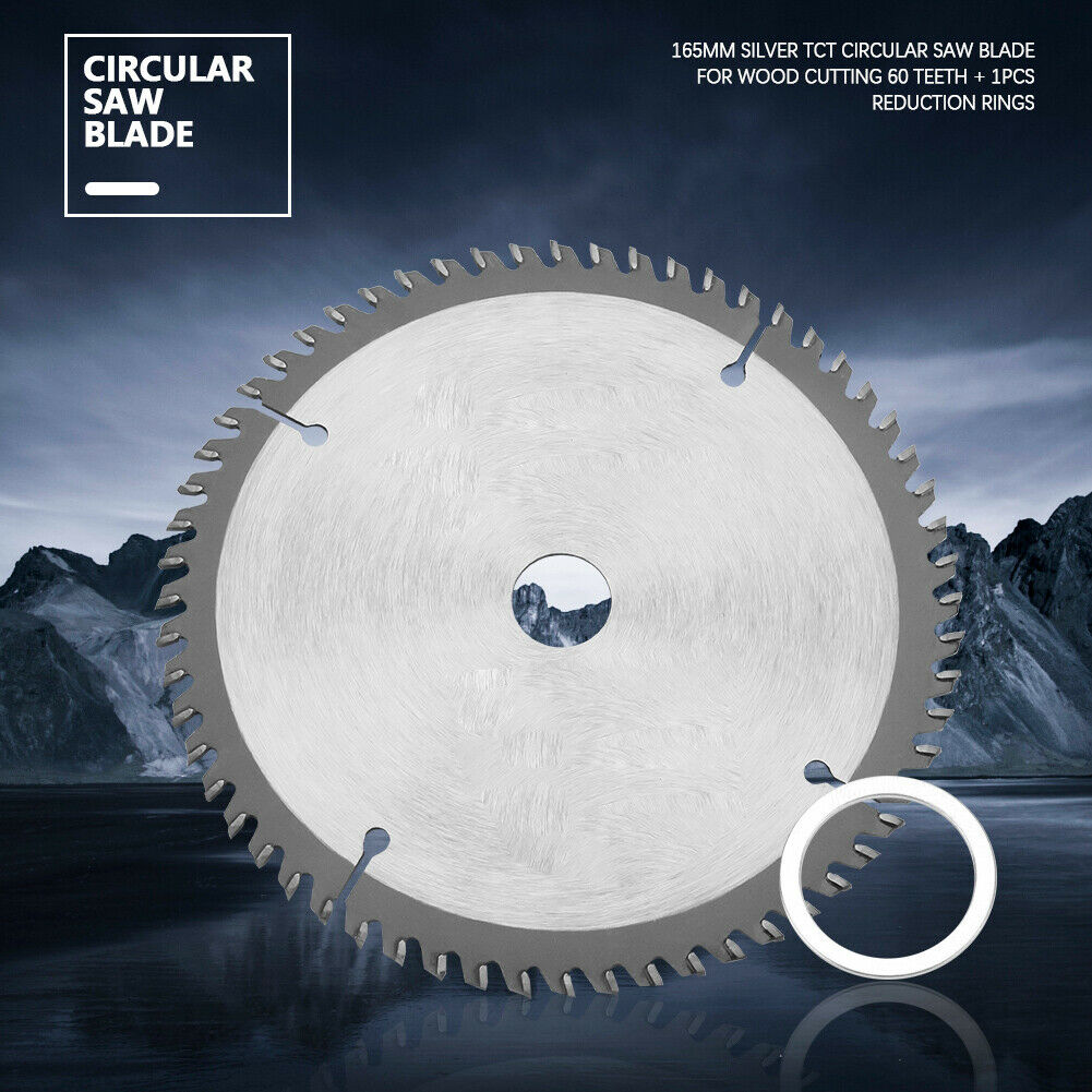165mm x 20 mm x 60 T TCT Circular Saw Blade Disc For Woodworking