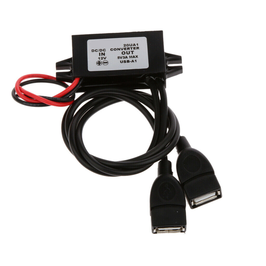 DC 12V To 5V 15W DC-DC Converter  Buck Module Car LED Power Supply