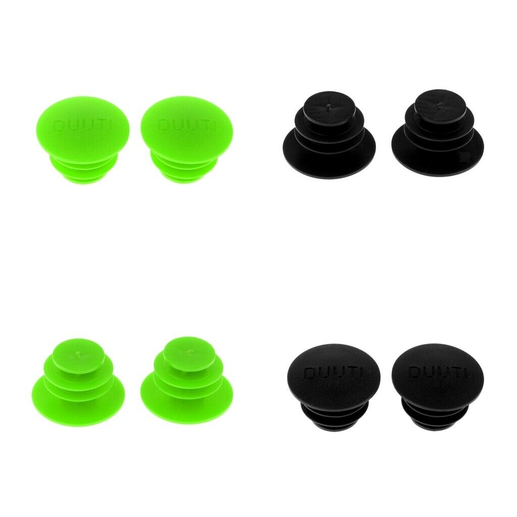 4 Pair PE 27mm MTB Mountian Road Bike Handlebar Handle Bar End Caps Plugs