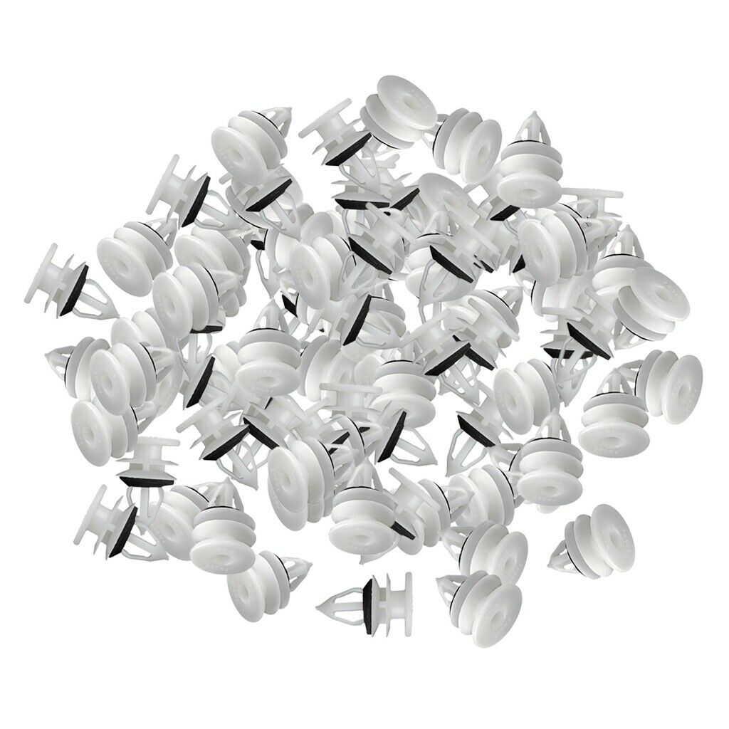 100 Pieces Door Trim Panel Retainer Clips Fastener interior mounting Kit