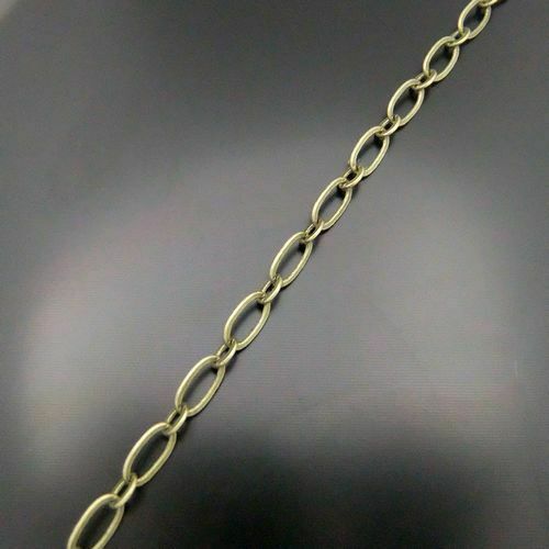 5 meters Antiqued Bronze Alloy Cable Chain Necklace Bracelet Making 6x3.5mm