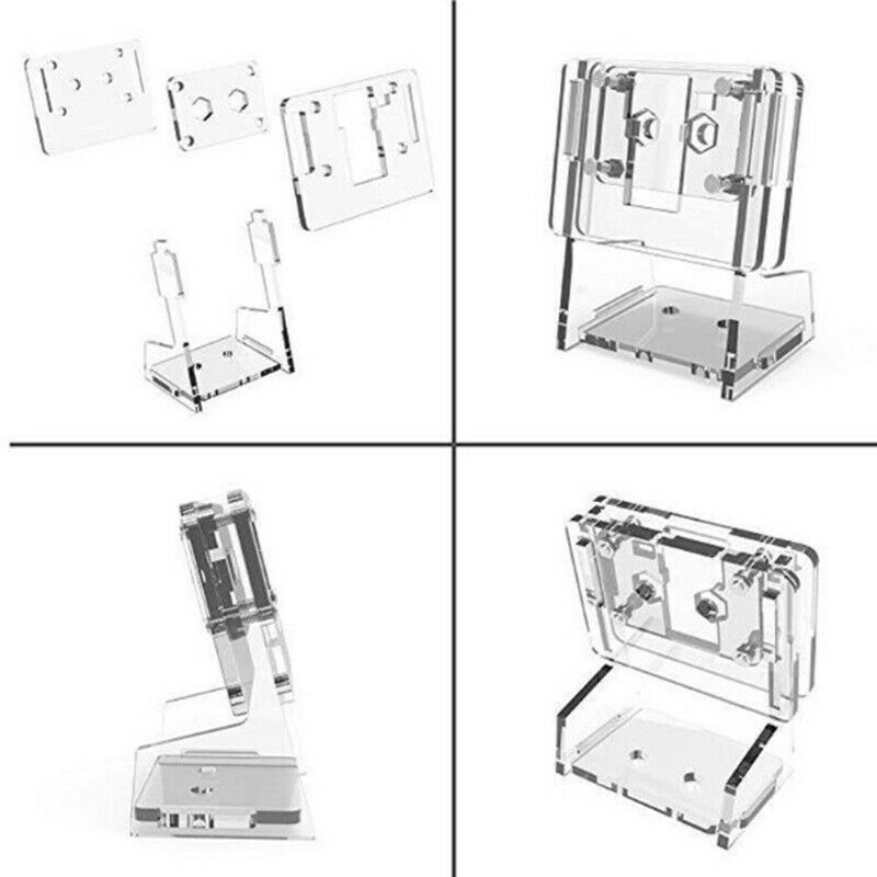 2PCS Acrylic Camera Holder for Raspberry Pi V2 Camera and OV5647 Mini Camera TQ3