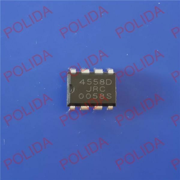 100PCS DUAL OPERATIONAL AMPLIFIER IC JRC DIP-8 NJM4558D JRC4558D 4558D