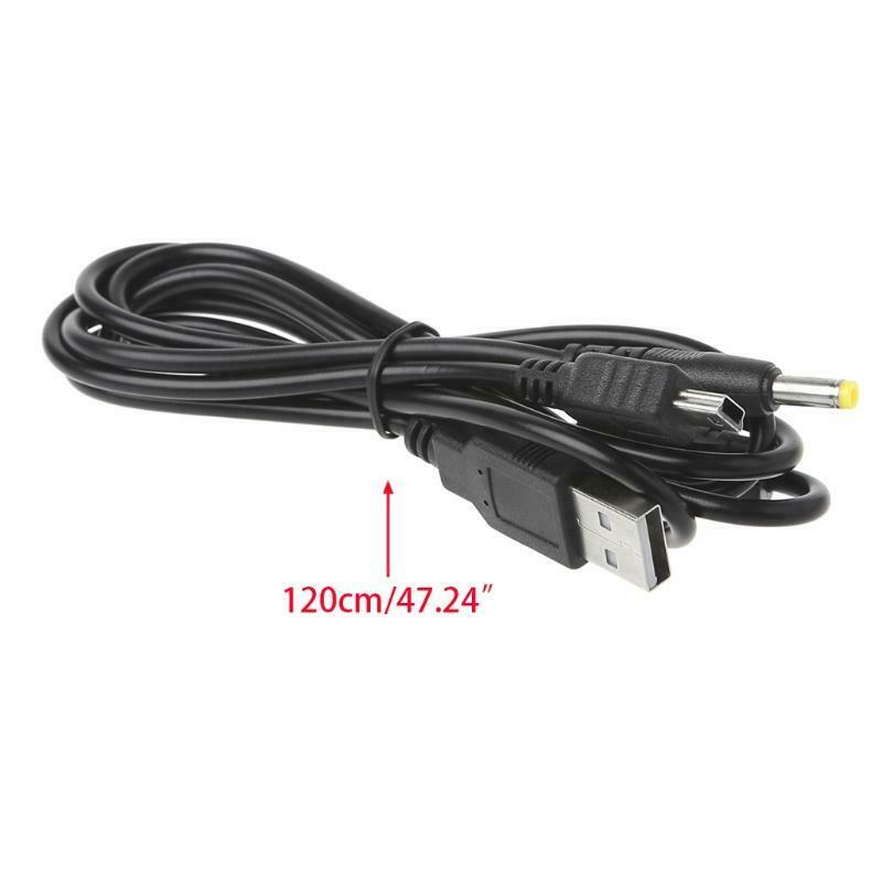 2-In-1 USB Data Cable Charger Charging Cord For PSP 2000 3000 Gaming Accssories